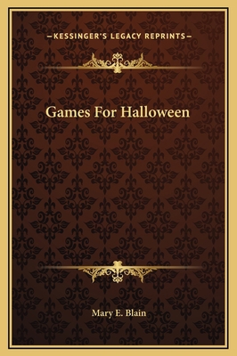 Games For Halloween 1169198082 Book Cover