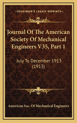 Journal Of The American Society Of Mechanical E... 1167318773 Book Cover