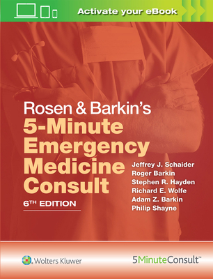 Rosen & Barkin's 5-Minute Emergency Medicine Co... 1496392957 Book Cover