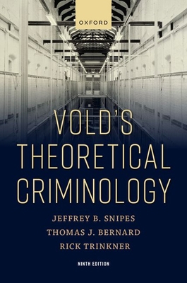 Vold's Theoretical Criminology 0197750435 Book Cover