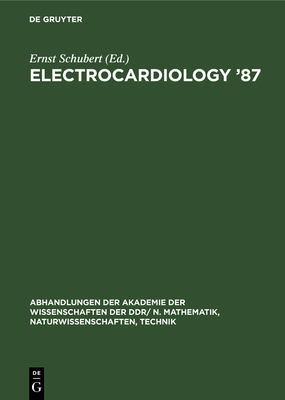 Electrocardiology '87: Proceedings of the 14th ... [German] 3112484274 Book Cover