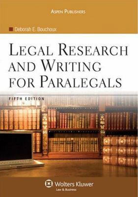 Legal Research and Writing for Paralegals [With... 0735568014 Book Cover