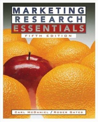 Marketing Research Essentials 0471684767 Book Cover