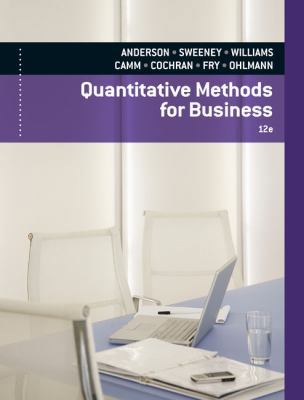 Quantitative Methods for Business [With Access ... 0840062338 Book Cover