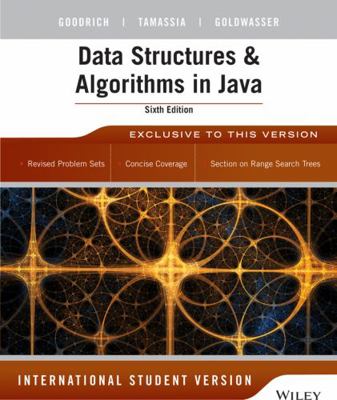Data Structures and Algorithms in Java 6th Edit... 1118808576 Book Cover