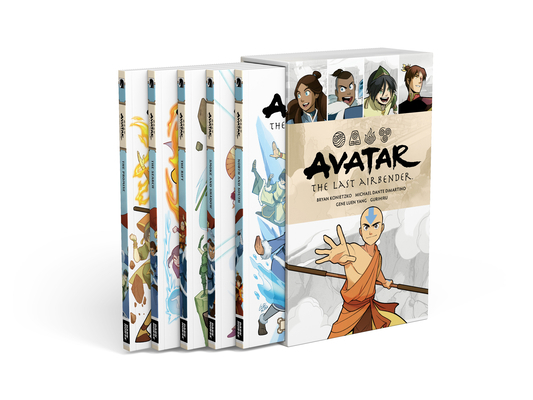 Avatar: The Last Airbender Omnibus Boxed Set 1506746764 Book Cover