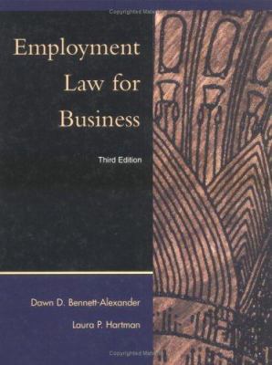Employment Law for Business 0072314036 Book Cover