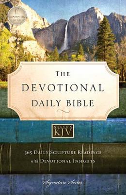 The Devotional Daily Bible: King James Version 1418549088 Book Cover
