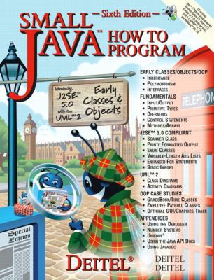 Small Java How to Program 0131486608 Book Cover