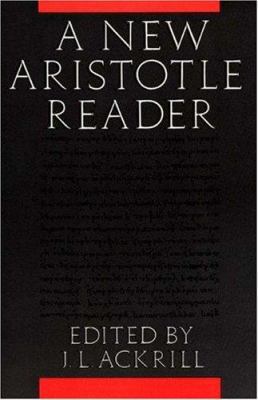 A New Aristotle Reader 0691073171 Book Cover