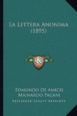 La Lettera Anonima (1895) [Italian] 116742834X Book Cover