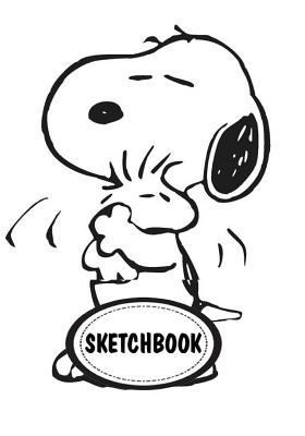 Paperback Sketchbook: Snoopy: 110 Pages of 7" x 10" Blank Paper for Drawing (Sketchbooks) Book