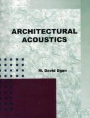 Architectural Acoustics 0072974818 Book Cover
