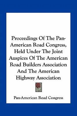 Proceedings Of The Pan-American Road Congress, ... 1163796913 Book Cover