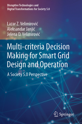Multi-Criteria Decision Making for Smart Grid D... 9811976791 Book Cover