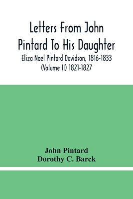 Letters From John Pintard To His Daughter, Eliz... 9354483216 Book Cover