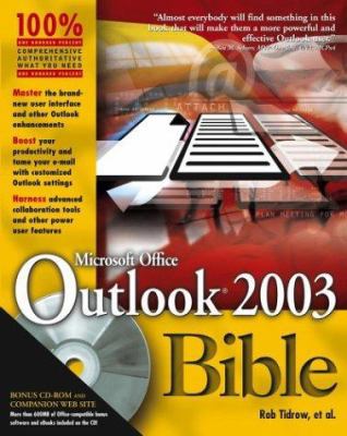 Outlook 2003 Bible 0764539736 Book Cover