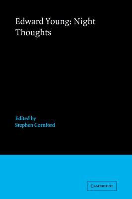 Edward Young: Night Thoughts 052106967X Book Cover