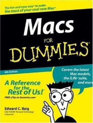 Macs For Dummies 0470048492 Book Cover