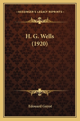H. G. Wells (1920) 1164026658 Book Cover