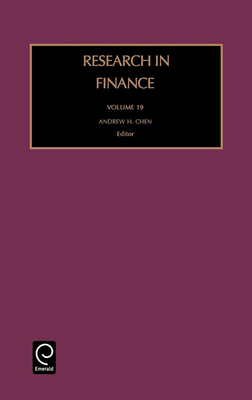 Research in Finance 0762309652 Book Cover