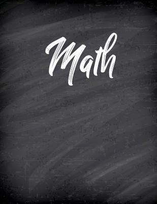 Math: Composition Graph Paper Notebook; 5x5 Pap... 1723534110 Book Cover