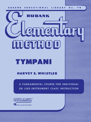 Rubank Elementary Method - Timpani 1540001245 Book Cover