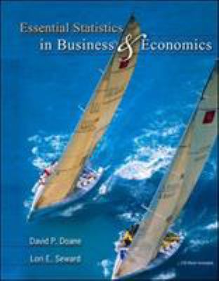 Essential Statistics in Business and Economics 0073346934 Book Cover