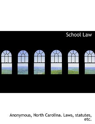 School Law 1140042297 Book Cover