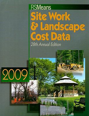 RS Means Site Work & Landscape Cost Data 2009 0876292082 Book Cover