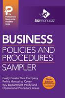 Business Policies and Procedures Sampler 1931591148 Book Cover