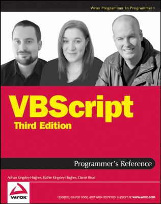 VBScript Programmer's Reference 0470168080 Book Cover