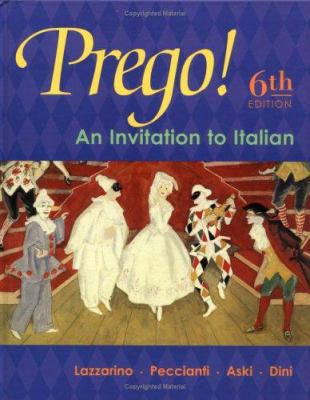 Prego!: An Invitation To Italian [Italian] 0072561319 Book Cover