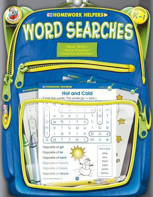 Word Searches, Grades K - 1 0768206928 Book Cover
