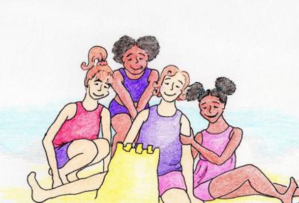 Sisters at the Beach 0985044055 Book Cover