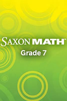 Saxon Math 8/7: Solution Manual 2004 1591412765 Book Cover