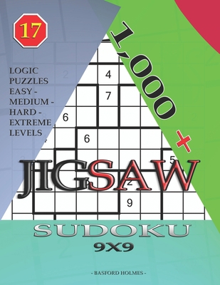 1,000 + sudoku jigsaw 9x9: Logic puzzles easy -... 1704024714 Book Cover