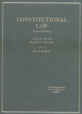 Constitutional Law (Hornbook Series) 0314144528 Book Cover
