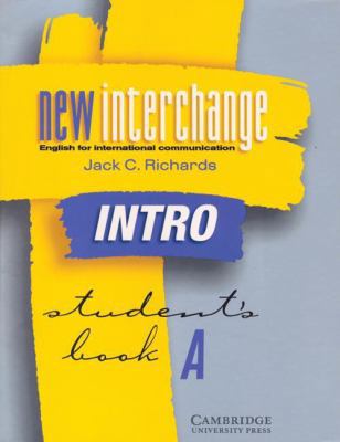 New Interchange Intro Student's book A: English... 0521773989 Book Cover