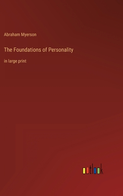 The Foundations of Personality: in large print 3368402730 Book Cover