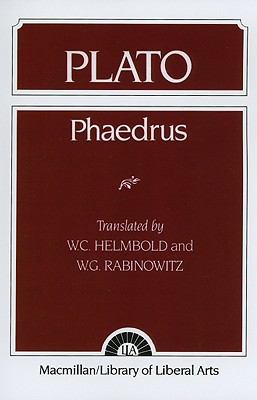 Plato: Phaedrus 0023529601 Book Cover