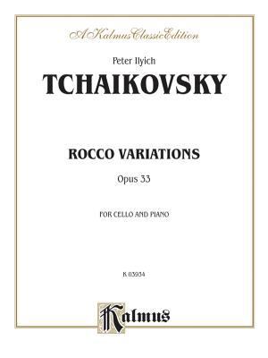 Rococo Variations, Op. 33 075790341X Book Cover