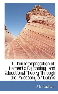 A New Interpretation of Herbart's Psychology an... 1103136879 Book Cover