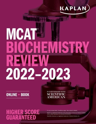 MCAT Biochemistry Review 2022-2023: Online + Book 1506276636 Book Cover
