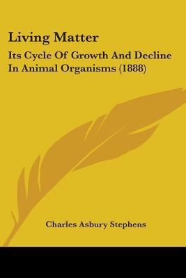 Living Matter: Its Cycle Of Growth And Decline ... 110424313X Book Cover