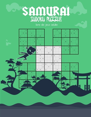 samurai sudoku puzzle livre de jeux adulte: Sud... [French] B08PJQ37CZ Book Cover