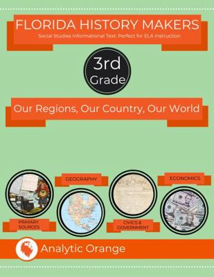 Hardcover Florida History Makers: Our Regions, Our Country, Our World: Student Edition : Third Grade Book