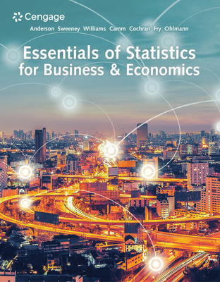 Essentials of Statistics for Business & Economics 0357045432 Book Cover