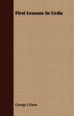 First Lessons In Urdu 1409718662 Book Cover