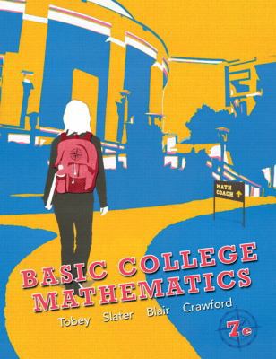 Basic College Mathematics plus MyMathLab/MyStat... 0321760131 Book Cover